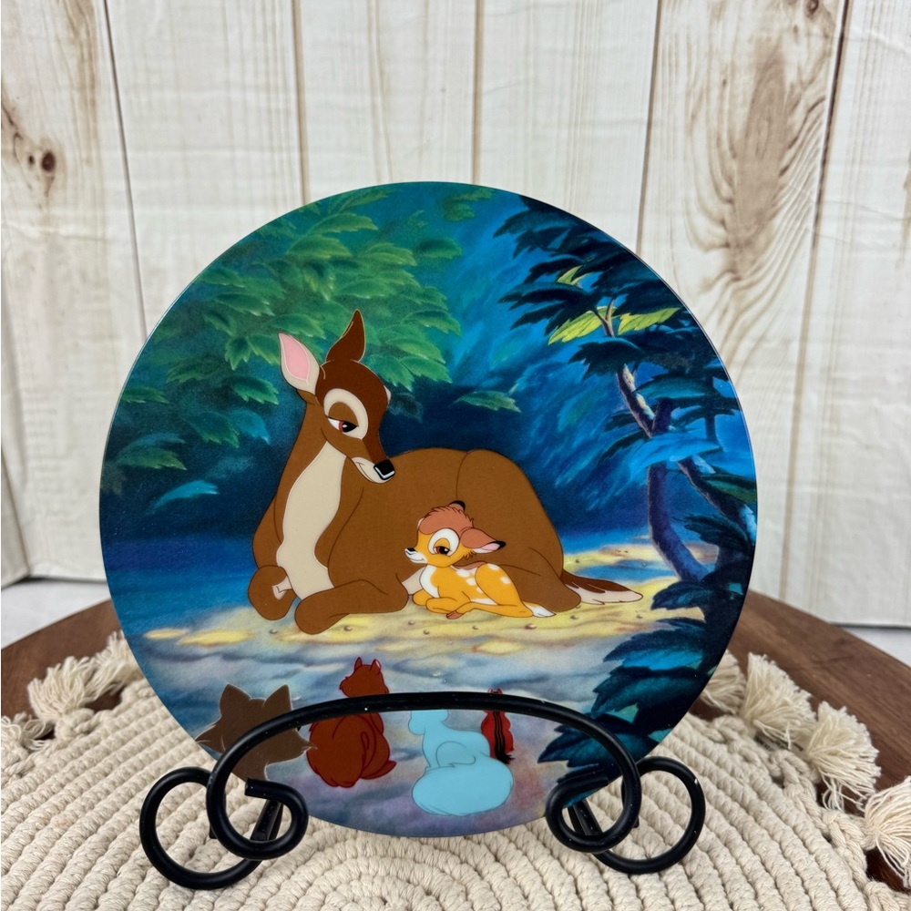 Knowles Collector's Plate - Cream & Brown 'Hello, Little Prince' 1992